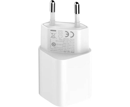 Wall charger LDNIO A2318M USB, USB-C + USB-C - Lightning Cable
