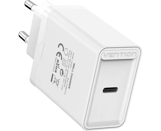 Vention FAIW0-EU USB-C 30W wall charger (white)