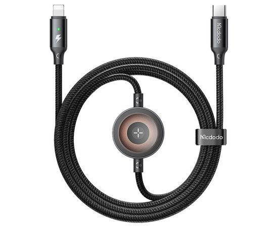 Mcdodo CA-5680 2-in-1 USB-C to Lightning cable + Apple Watch charger, 36W, 1.5m