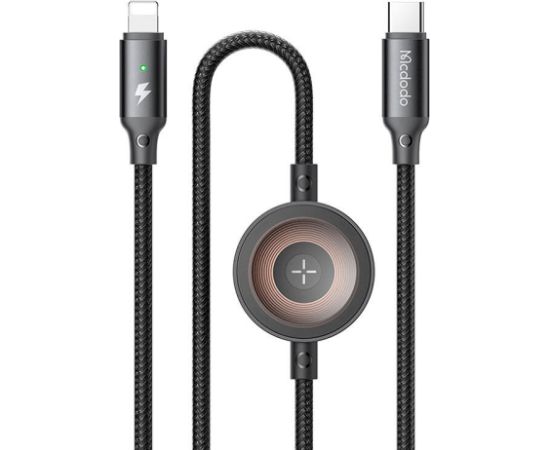 Mcdodo CA-5680 2-in-1 USB-C to Lightning cable + Apple Watch charger, 36W, 1.5m