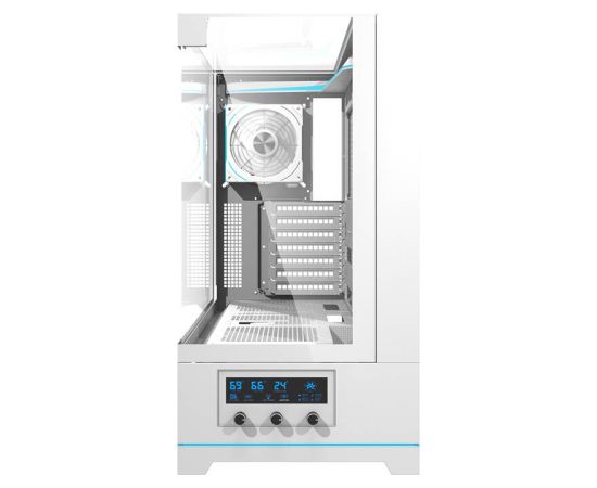 Darkflash DY450 PRO computer case with fan (white)
