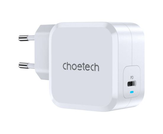 PD8007 USB-C PD45W power charger Choetech EU (white)