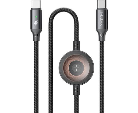 Mcdodo CA-2580 2-in-1 USB-C cable + Apple Watch charger, 60W, 1.5m