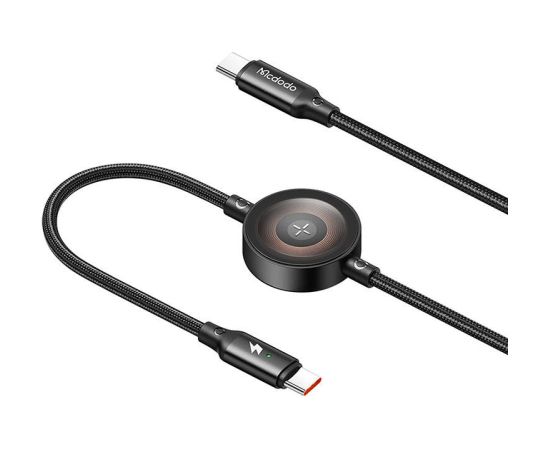 Mcdodo CA-2580 2-in-1 USB-C cable + Apple Watch charger, 60W, 1.5m