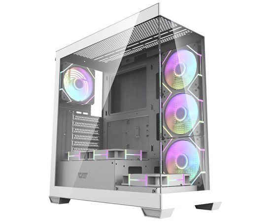 Computer case  Darkflash DS900 (white) + 7 ARGB Fans