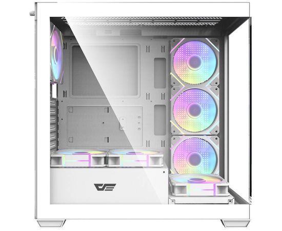 Computer case  Darkflash DS900 (white) + 7 ARGB Fans