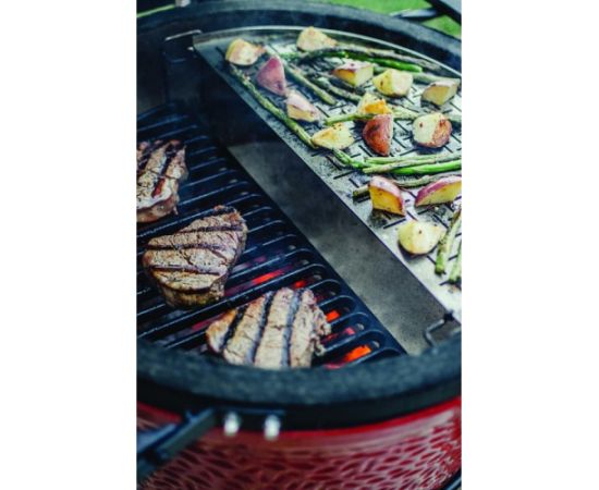 Kamado Joe nerūsējošā tērauda cepšanas paplāte zivīm un dārzeņiem Big Joe