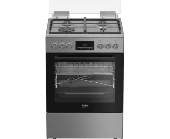 Beko FBMA61330GXDT Gāzes plīts 60cm Stainless steel