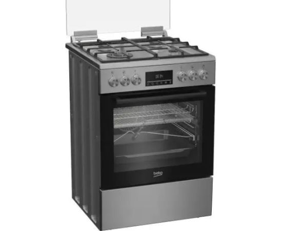 Beko FBMA61330GXDT Gāzes plīts 60cm Stainless steel