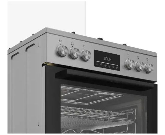 Beko FBMA61330GXDT Gāzes plīts 60cm Stainless steel