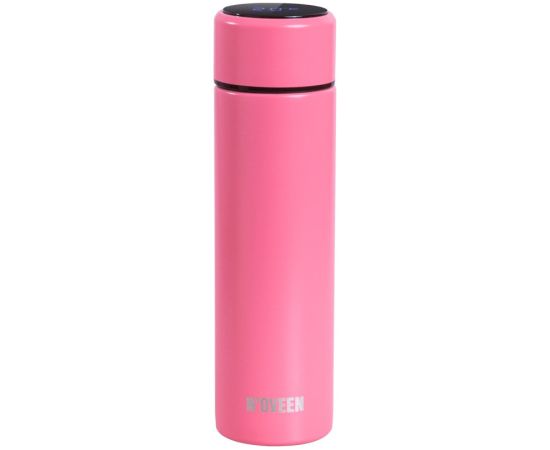 NOVEEN LED Thermal Bottle TB2116 Pink Mat 280 ml