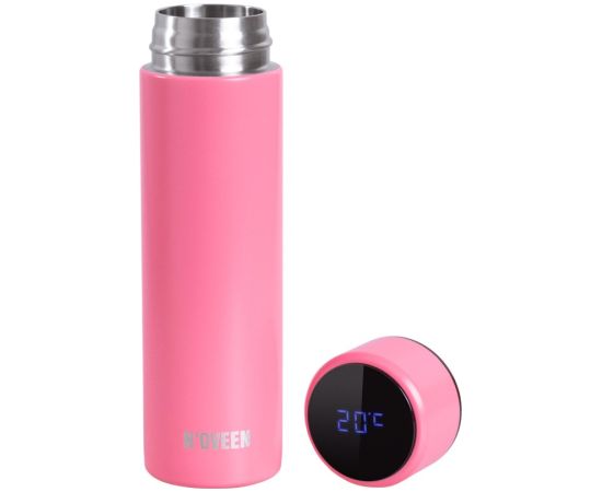 NOVEEN LED Thermal Bottle TB2116 Pink Mat 280 ml