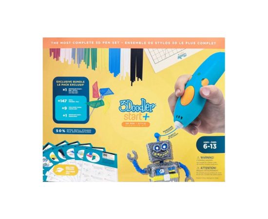 3Doodler Start Plus Costc komplektas rozszerzony 3D pen 0.77 mm Turquoise