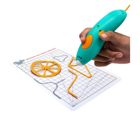 3Doodler Start Plus Costc komplektas rozszerzony 3D pen 0.77 mm Turquoise