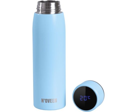 Noveen LED thermal bottle N'oveen TB2217 Light Blue Mat 380 ml Blue