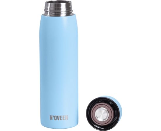 Noveen LED thermal bottle N'oveen TB2217 Light Blue Mat 380 ml Blue