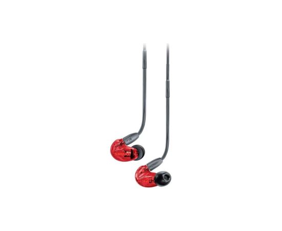 Shure SE215SPE-RD-EFS - in-ear headphones with single transducer and 3.5mm cable (red)