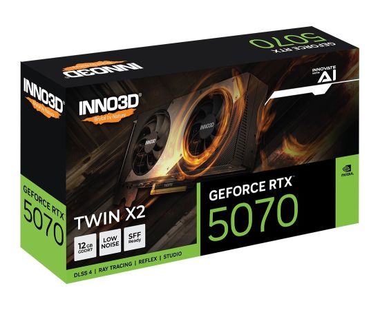 Inno3D GeForce RTX 5070 TWIN X2 NVIDIA 12 GB GDDR7