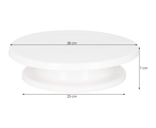 Kūkas rotācijas šķīvis Springos KI0051 28 cm