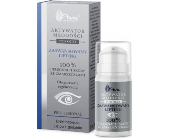 Ava Aktywator Młodości pod oczy - Zaawansowany Lifting 15ml