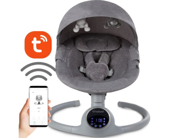 Bujaczek elektryczny 2w1 kidwell reve gray/silver