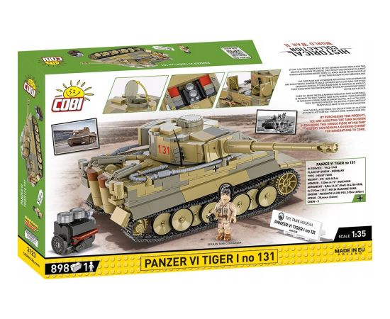 Cobi Panzer VI Tiger I no 131