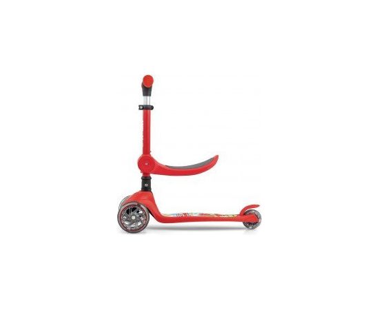Bērnu skrejritenis Milly Mally Fuzzy Red