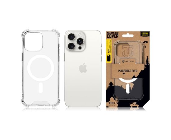 Tactical MagForce Plyo защитный чехол для телефона Apple iPhone 15 Pro Max прозрачный