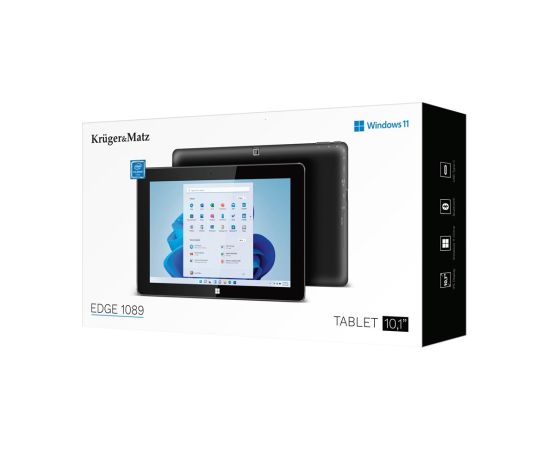 Kruger&matz Krüger&Matz KM1089 tablet 8 GB DDR3 256 GB Intel® Celeron® N4020, Dual Core 25,6 cm (10.1") Wi-Fi 5 (802.11ac) Win 11 PRO