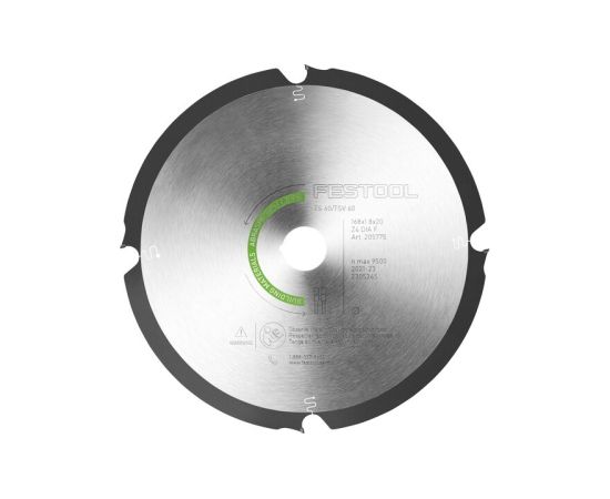 Dimanta griešanas disks Festool 205769; 168x20 mm