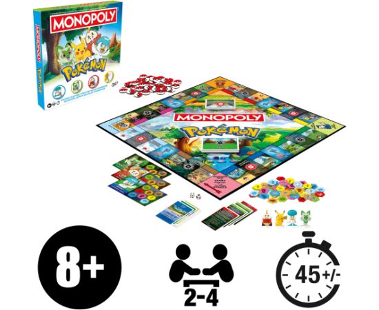 MONOPOLY Настольная игра Pokemon (на эстонском и латышском яз.)