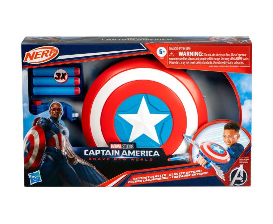 Hasbro AVENGERS CAPTAIN AMERICA Игровой набор Бластер Skyshot