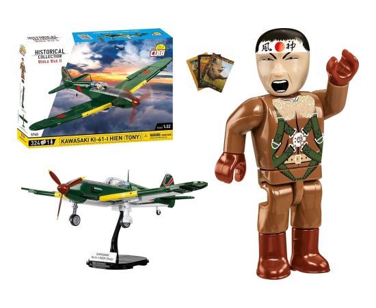 Cobi Klocki Historical Collection WWII KAWASAKI KI-61-I HIEN (TONY) 324K
