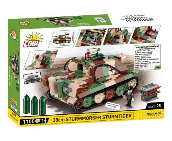 Cobi Klocki 38 cm Sturmmorser Sturmtiger