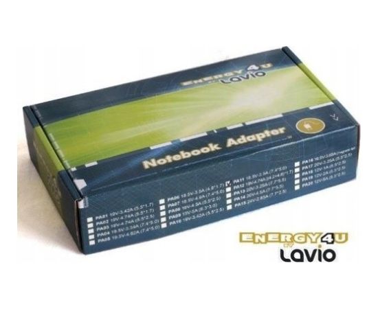 LĀDĒTĀJS Energy4U Energy4U PA02 19V / 4.74A (5.5x1.7mm) 90W, Acer