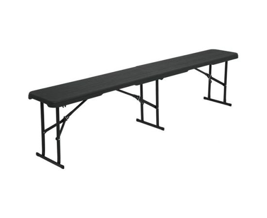 NC3404 SALOKĀMS DĀRZA SOLS 183 CM ANTRACĪTS NILS CAMP