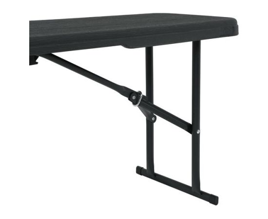 NC3404 SALOKĀMS DĀRZA SOLS 183 CM ANTRACĪTS NILS CAMP