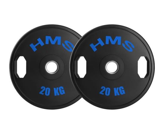 Svaru diski TOG20 RUBBERIZING OLIMPIC PLATE 2 x 20 KG HMS