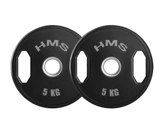 Svaru diski TOG05 RUBBERIZING OLYMPIC PLATE 2 x 5 KG HMS