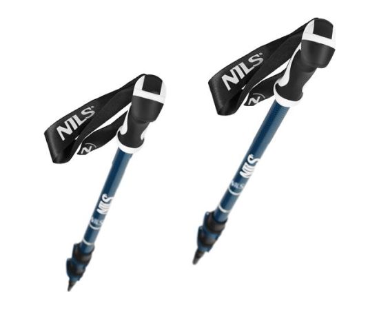 Nils TK8601 – masīdi 6061 alumīnija pārgājienu nūjas Zilas