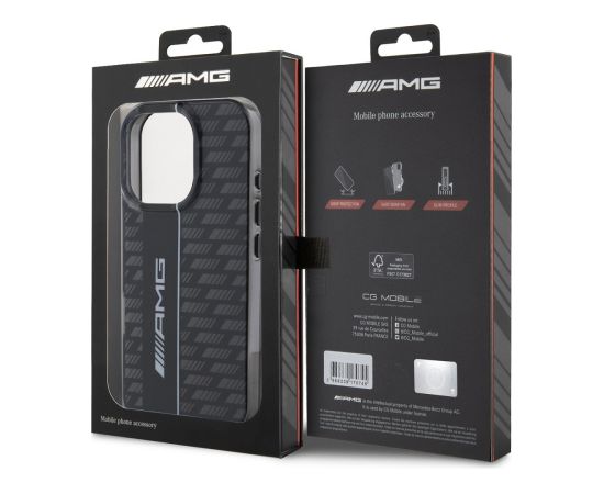 AMG Carbon Pattern Case Aizsargapvalks priekš Apple iPhone 16 Pro