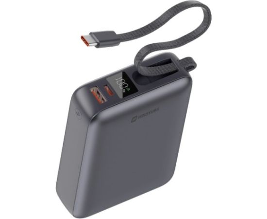 Swissten Power Bank 20000 mAh 45W со встроенным кабелем USB-C