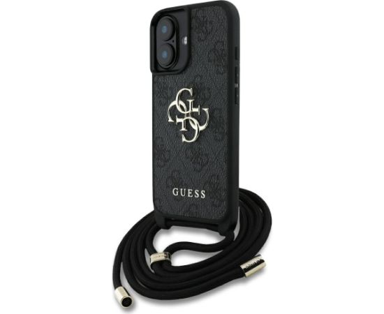 Guess PU 4G Metal Logo Crossbody Strap Case Чехол для iPhone 16