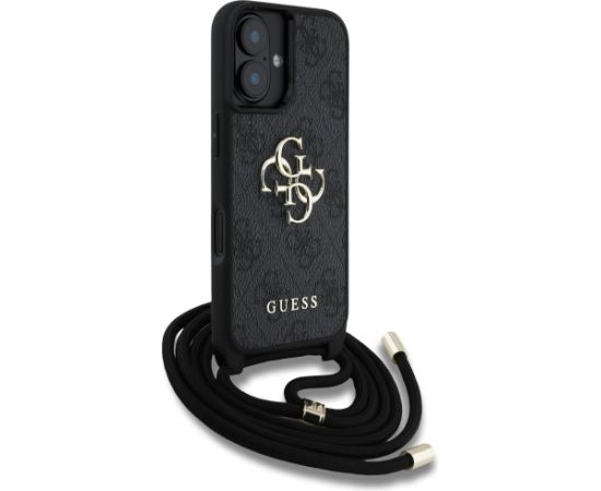Guess PU 4G Metal Logo Crossbody Strap Case Чехол для iPhone 16