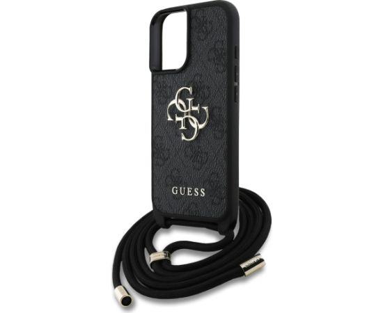 Guess PU 4G Metal Logo Crossbody Strap Case Чехол для iPhone 16