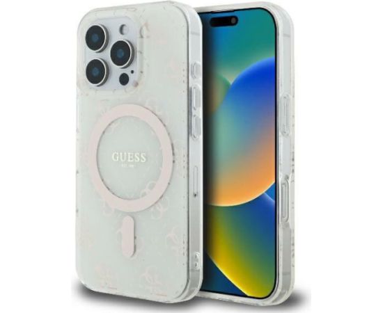 Guess IML 4G Background MagSafe Защитный Чехол для Apple iPhone 16 Pro