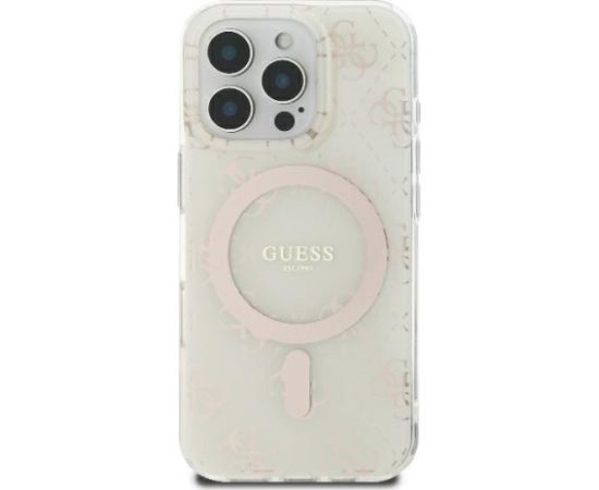Guess IML 4G Background MagSafe Защитный Чехол для Apple iPhone 16 Pro