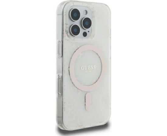 Guess IML 4G Background MagSafe Защитный Чехол для Apple iPhone 16 Pro