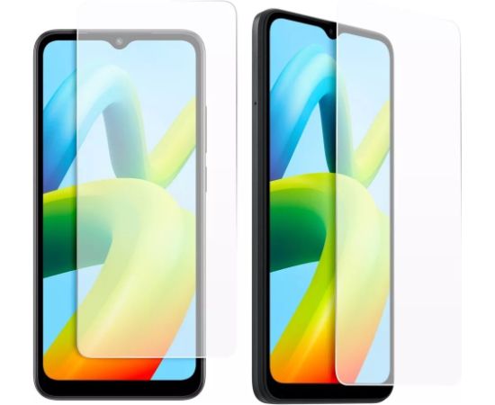 Made for Xiaomi TPU Cover + Tempered Glass for Xiaomi Redmi A1|A2 Black