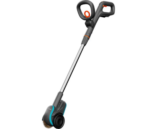 GARDENA cordless joint brush EasyWeed 1800/18V P4A solo, weed remover (grey/turquoise, without battery and charger, POWER FOR ALL ALLIANCE)